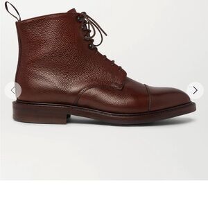 Classic Brown Leather Men's Boots